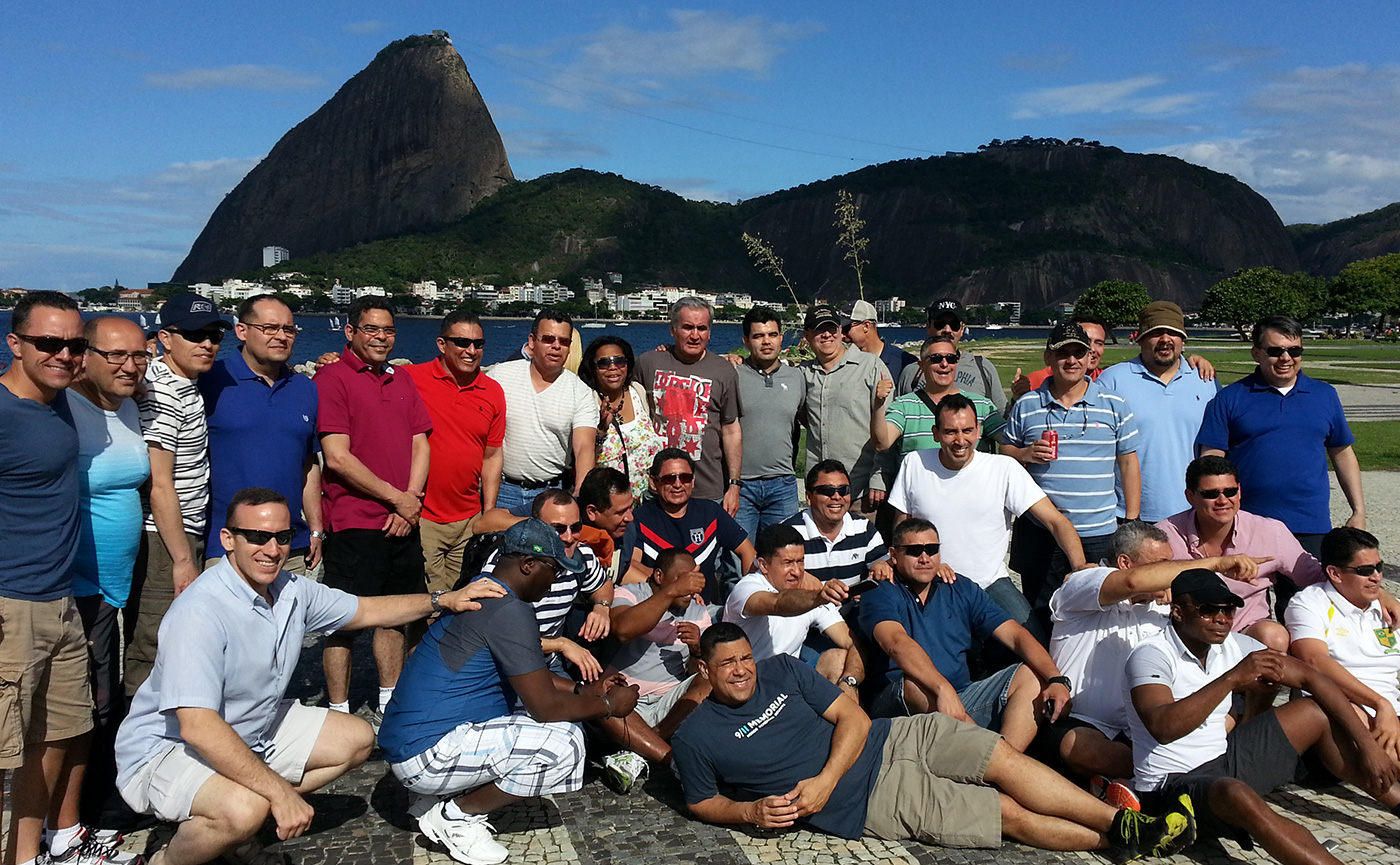 Grupo em experiência no Rio de Janeiro